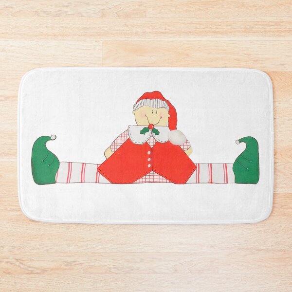 Item preview, Christmas Elf Sitting Doing The Splits designed and sold by bigberzerk.