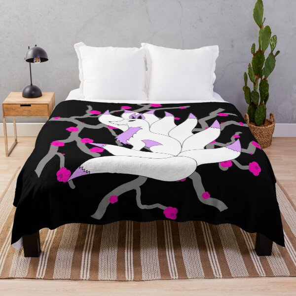 Item preview, 9 tail kitsune fox with light purple designed and sold by FloWynn.