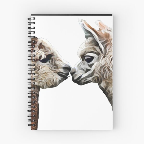 Item preview, Alpaca Llama  Kiss Love Cute designed and sold by lorrinani.