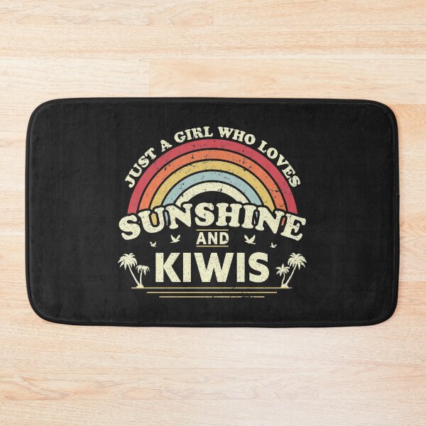 Item preview, Kiwi print. Just A Girl Who Loves Sunshine And Kiwis graphic designed and sold by PackAPunch.