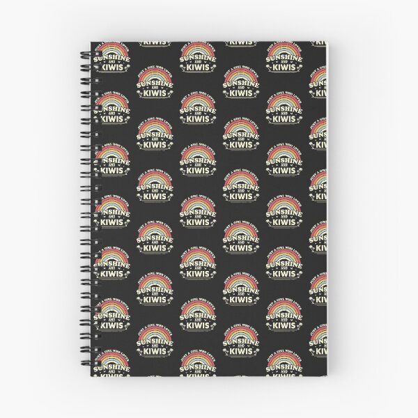 Item preview, Kiwi print. Just A Girl Who Loves Sunshine And Kiwis graphic designed and sold by PackAPunch.