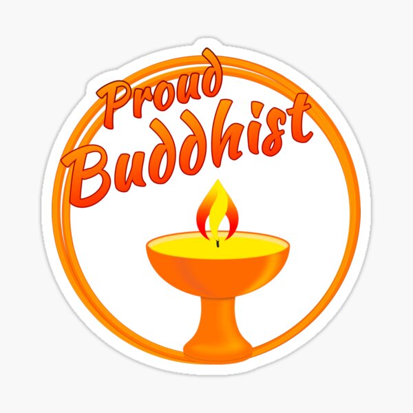 Proud Buddhist Sticker