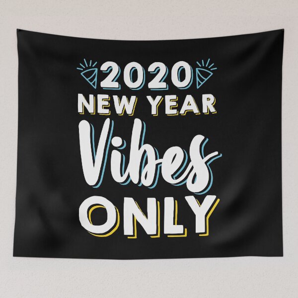 Item preview, 2020 New Year Vibes Only New Years Eve design designed and sold by RedmonsDesigns.