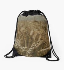 Wheat Field Drawstring Bag