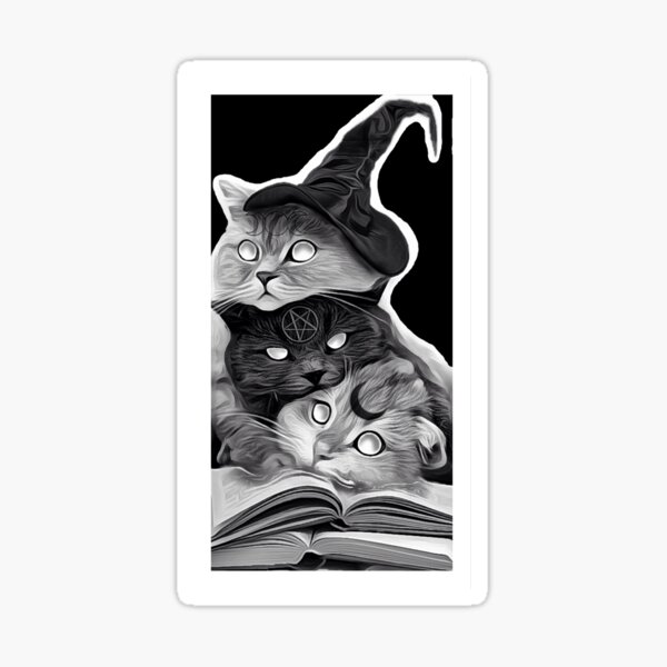 Witchy Cats Sticker