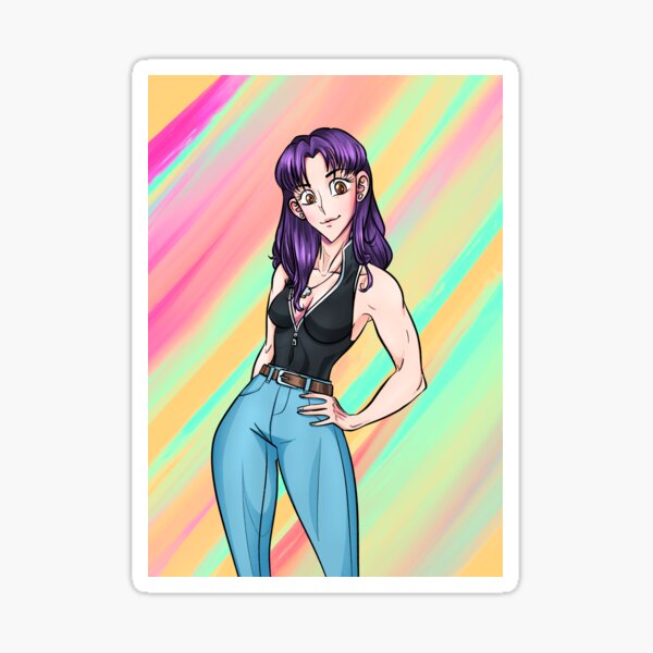 Misato 2 Sticker
