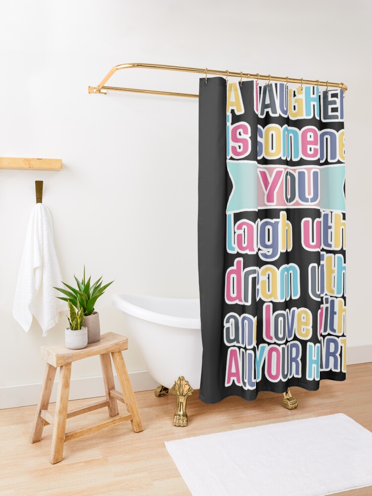 Mother Daughter Love Quote Shower Curtain For Sale By Clothify