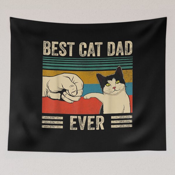 Item preview, Best Cat Dad Ever Bump designed and sold by wandaander.