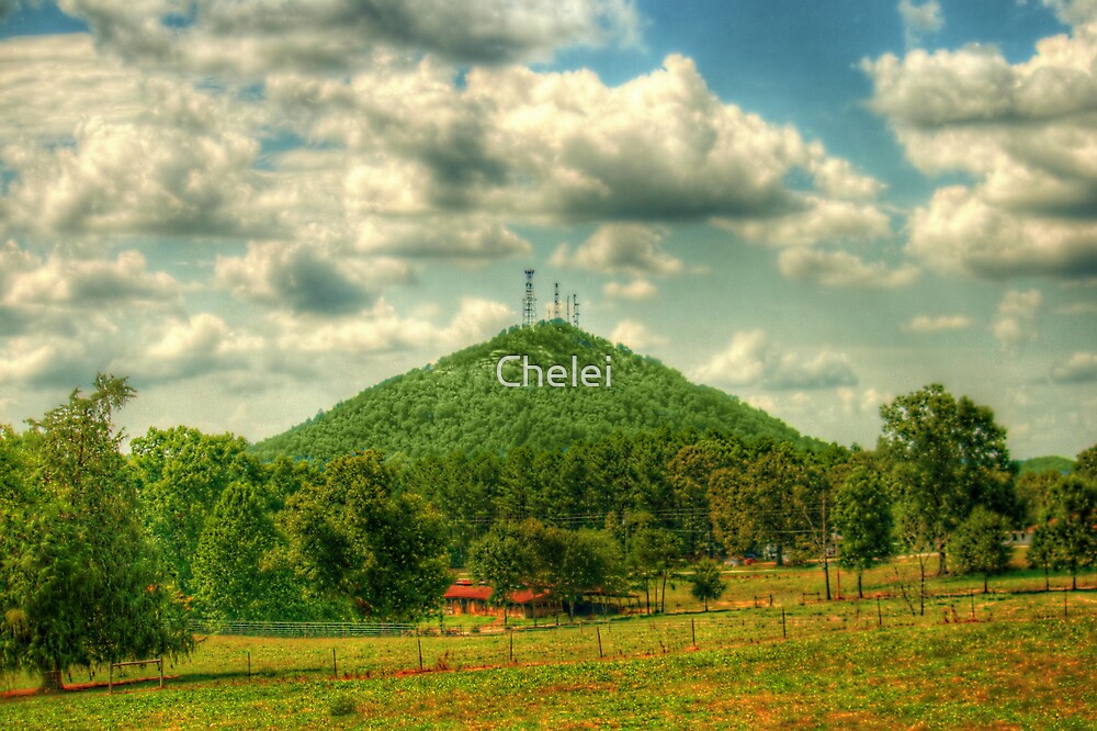 Currahee Mountain By Chelei Redbubble