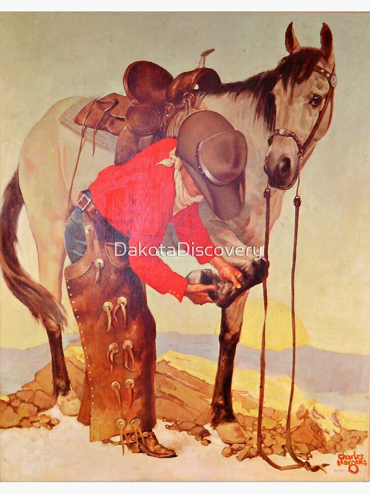 "Charles Hargens Stetson Hat Advertisement" Art Print for Sale by