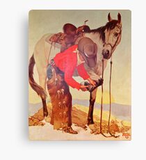 Charles Hargens Stetson Hat Advertisement Canvas Print