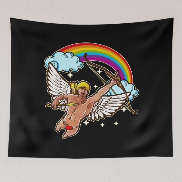 Item preview, LGBT Cupid Pride - Valentine's Day designed and sold by Maria Garcia.