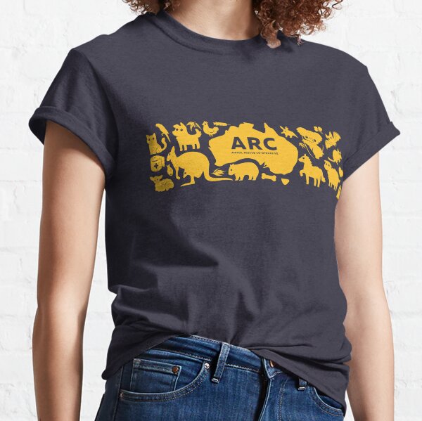 ARC Animals across Australia - in yellow Classic T-Shirt