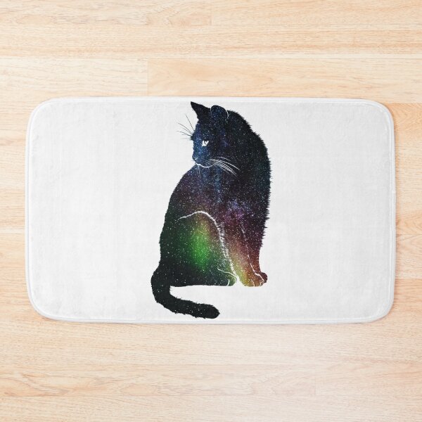 Item preview, Aurora Borealis Space Kitty designed and sold by Sweetie Spicy.
