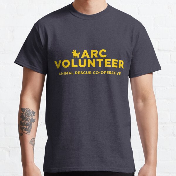 ARC Volunteer - yellow type Classic T-Shirt
