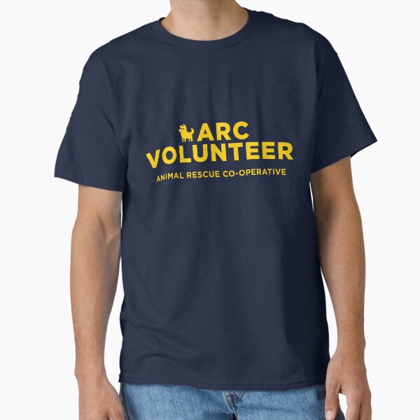 ARC Volunteer - yellow type Classic T-Shirt