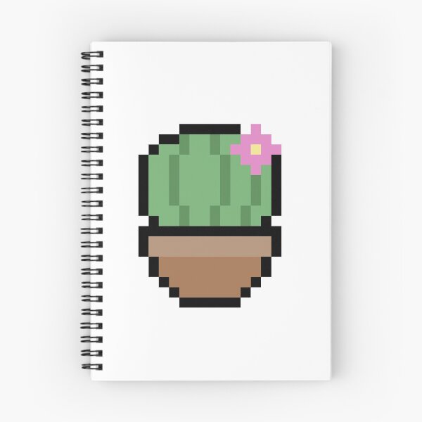 Item preview, Mini cactus pixel (white ver.) designed and sold by starmarkets.