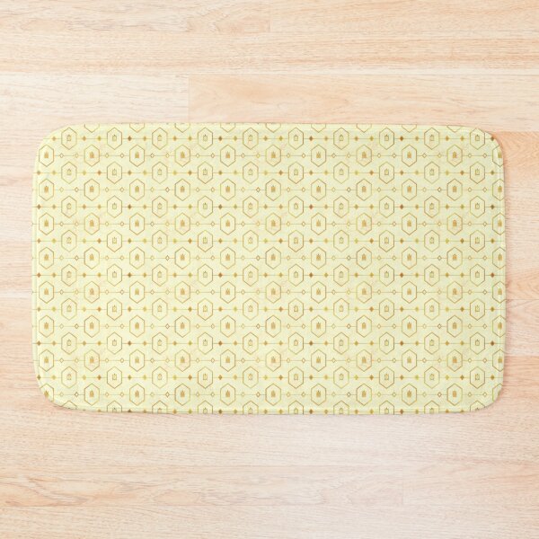 Item preview, Gold Turtle Pattern on Light Marble designed and sold by knitetgantt.
