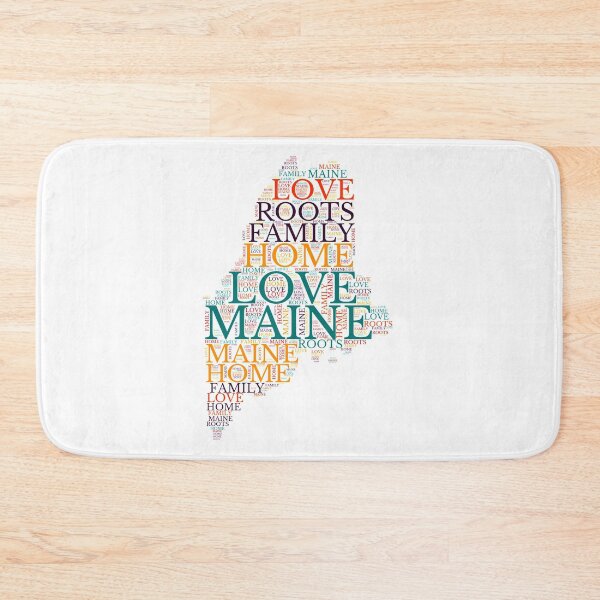 Item preview, Maine State Home, Love, Roots and Family Map designed and sold by marosharaf.