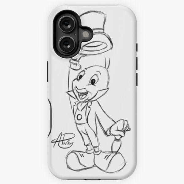 Aperçu de l'œuvre Croquis de Jiminy Cricket créée et vendue par APParky.