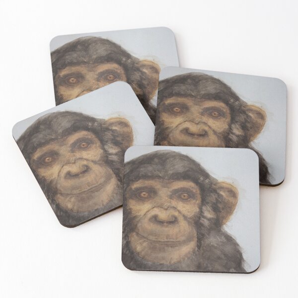 Item preview, Chimp Portrait designed and sold by Jamie Geyer.