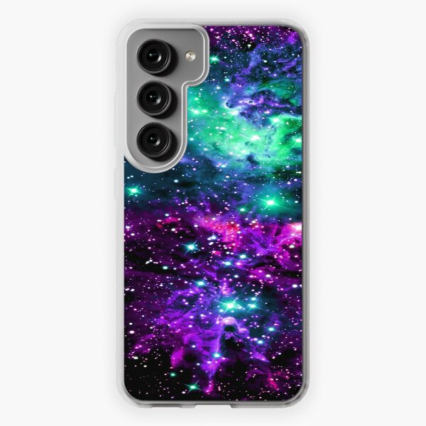 Fox Fur Nebula Purple Violet Green Samsung Galaxy Phone Case for Sale by  2sweetsDesign