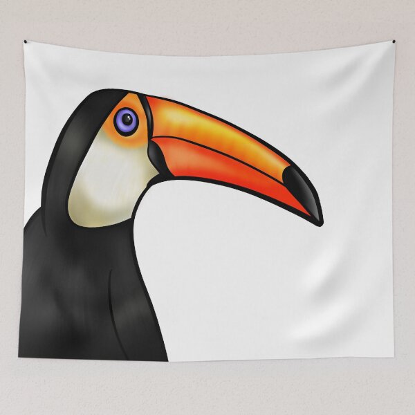 Item preview, Toucan designed and sold by TheBirdLady.