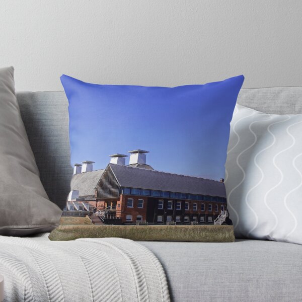 Snape Maltings, Aldeburgh, Suffolk Throw Pillow