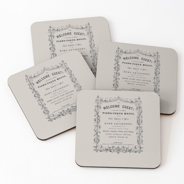 Item preview, Antique Sheet Music Cover Artwork. Welcome Guest designed and sold by FuzzyHoney.