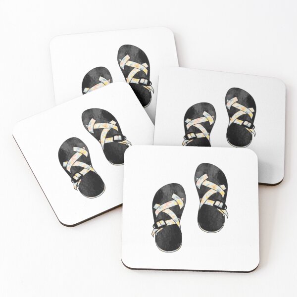 Item preview, Sandal with floral straps designed and sold by stickerdesignss.