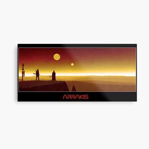 Arrakis Metal Print