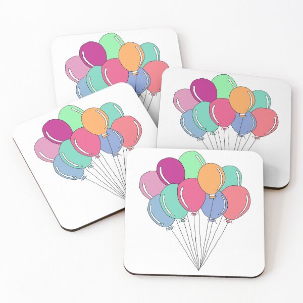 Item preview, Rainbow balloons  designed and sold by Cssens.