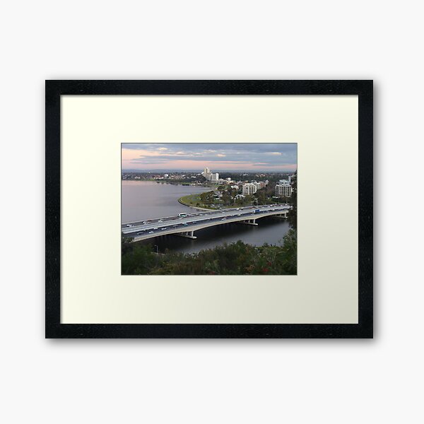 Item preview, Narrows Bridge, Swan River, Perth  designed and sold by DashTravels.