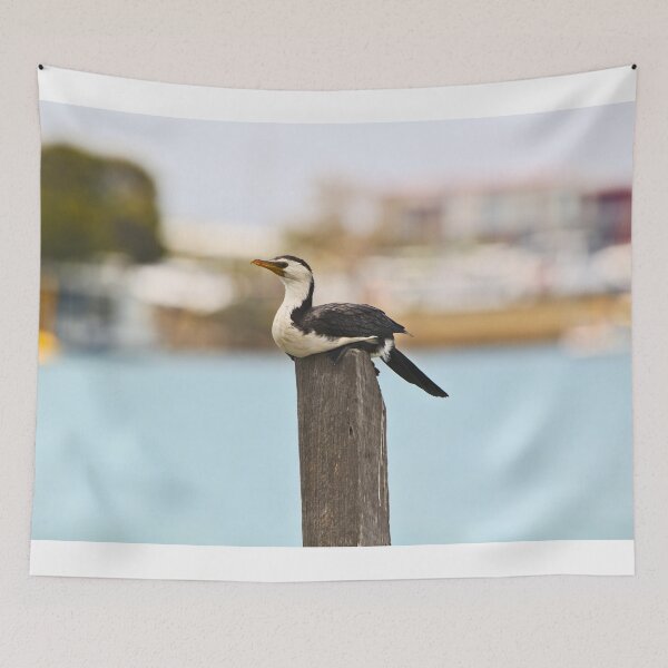 Item preview, A Cormorant On A Jetty Post designed and sold by Jason Gilbert.