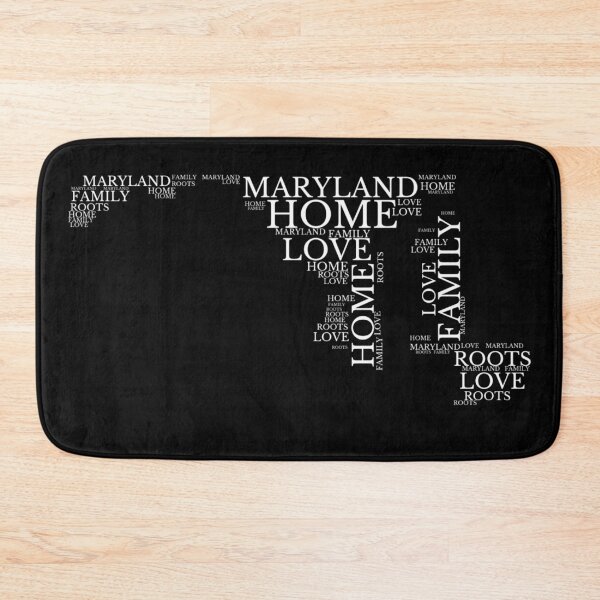 Item preview, Maryland State Home, Love, Roots and Family Map designed and sold by marosharaf.
