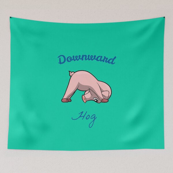 Item preview, Downward Hog designed and sold by HappySchnapper.