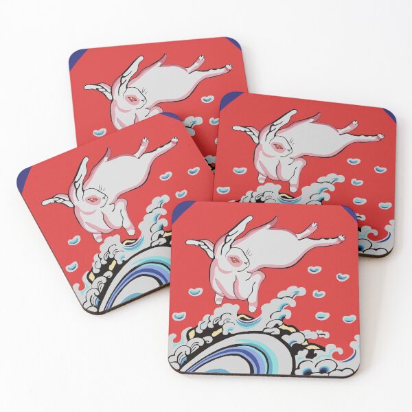 Item preview, Japanese Style Rabbit Kite, White Rabbit, Year of the Rabbit designed and sold by kellymavis.