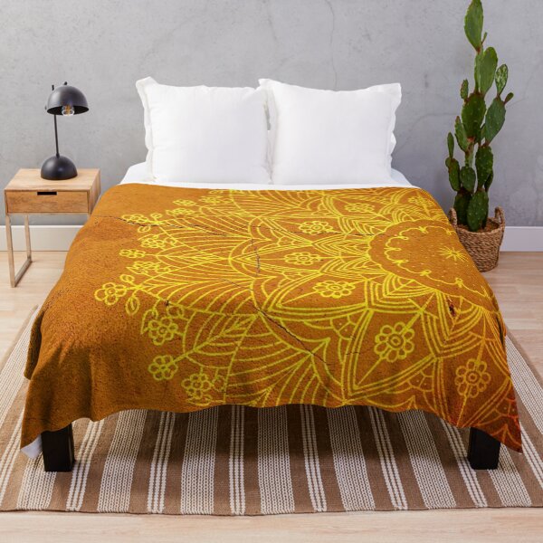 Artikelvorschau, Goldene Mandala, abstrakte Mandala entworfen und verkauft von Logic72.