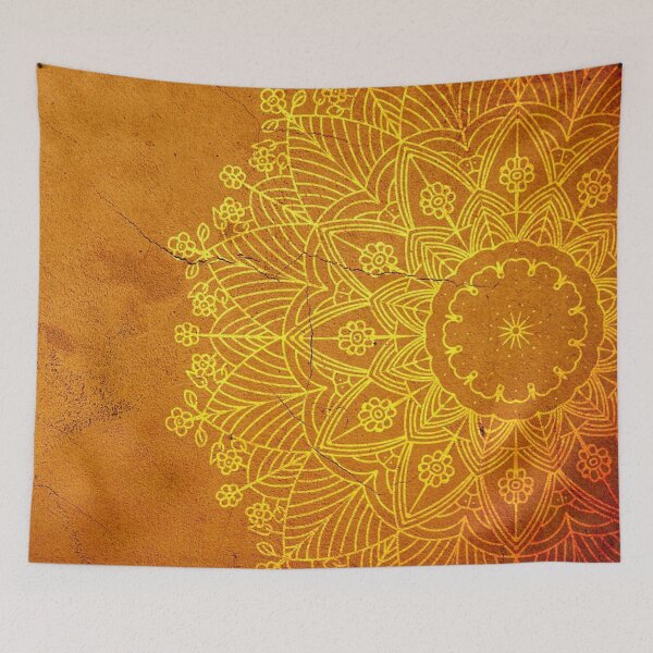 Artikelvorschau, Goldene Mandala, abstrakte Mandala entworfen und verkauft von Logic72.