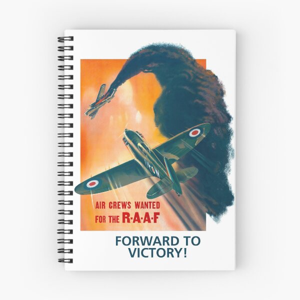 Item preview, Royal Australian Air Force WW2 Poster: Forward to Victory - Aircrews wanted for the RAAF designed and sold by Bombergirls.