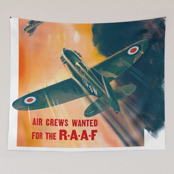 Item preview, Royal Australian Air Force WW2 Poster: Forward to Victory - Aircrews wanted for the RAAF designed and sold by Bombergirls.