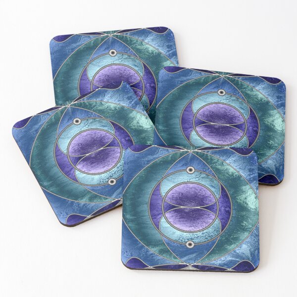 Element 2: Helium Coasters (Set of 4)