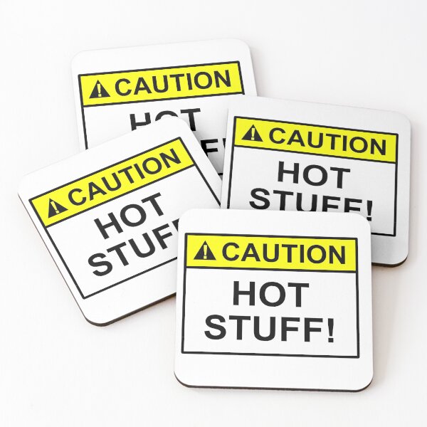Item preview, Sign Design CAUTION Hot Stuff designed and sold by SumoShark.