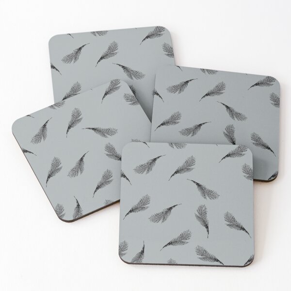Item preview, Superb Lyrebird black  on grey by Chrissy Wild designed and sold by ChrissyWild.