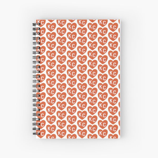 Arrowhead KC Heart Spiral Notebook