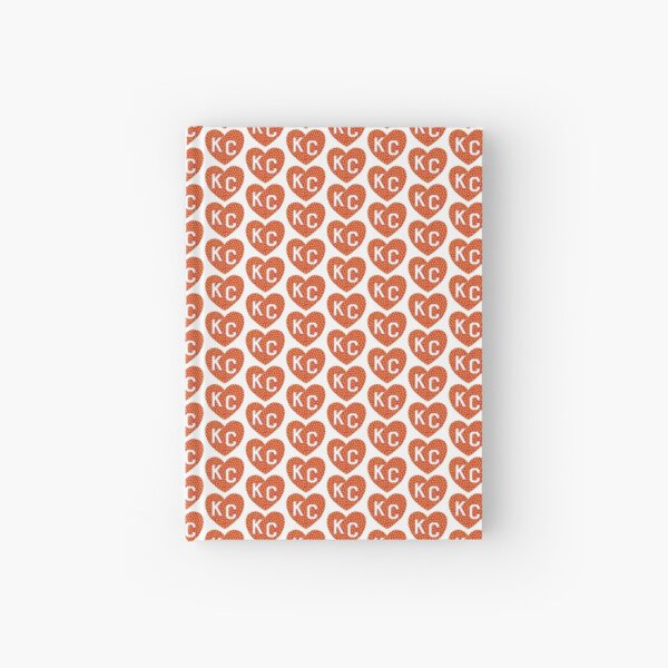 Arrowhead KC Heart Hardcover Journal