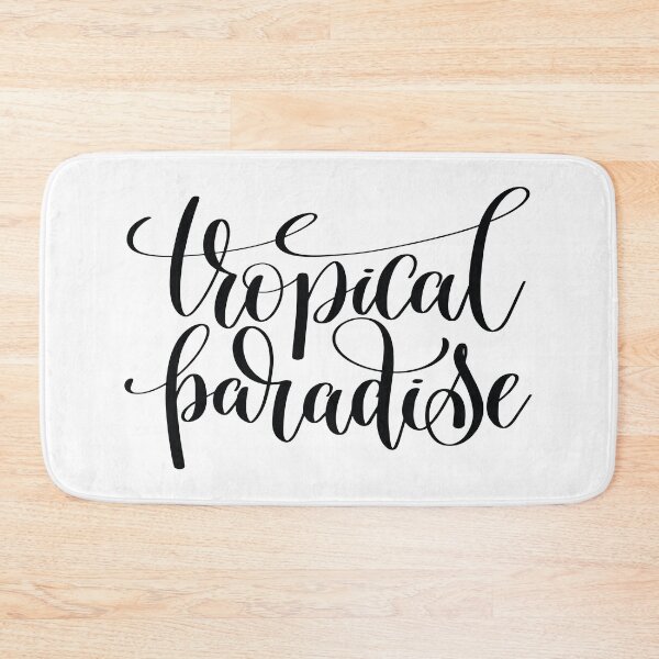 Item preview, Tropical Paradise Inspirational and Motivational Quotes designed and sold by ProjectX23.