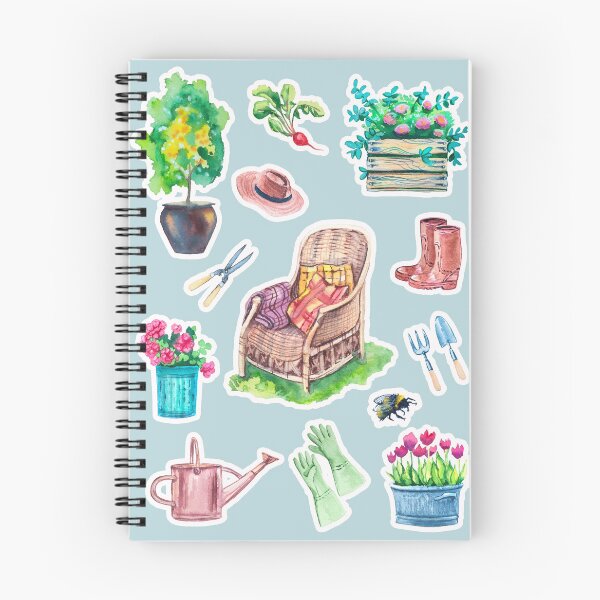 Item preview, Watercolor garden elements. designed and sold by LiliyaSavelieva.