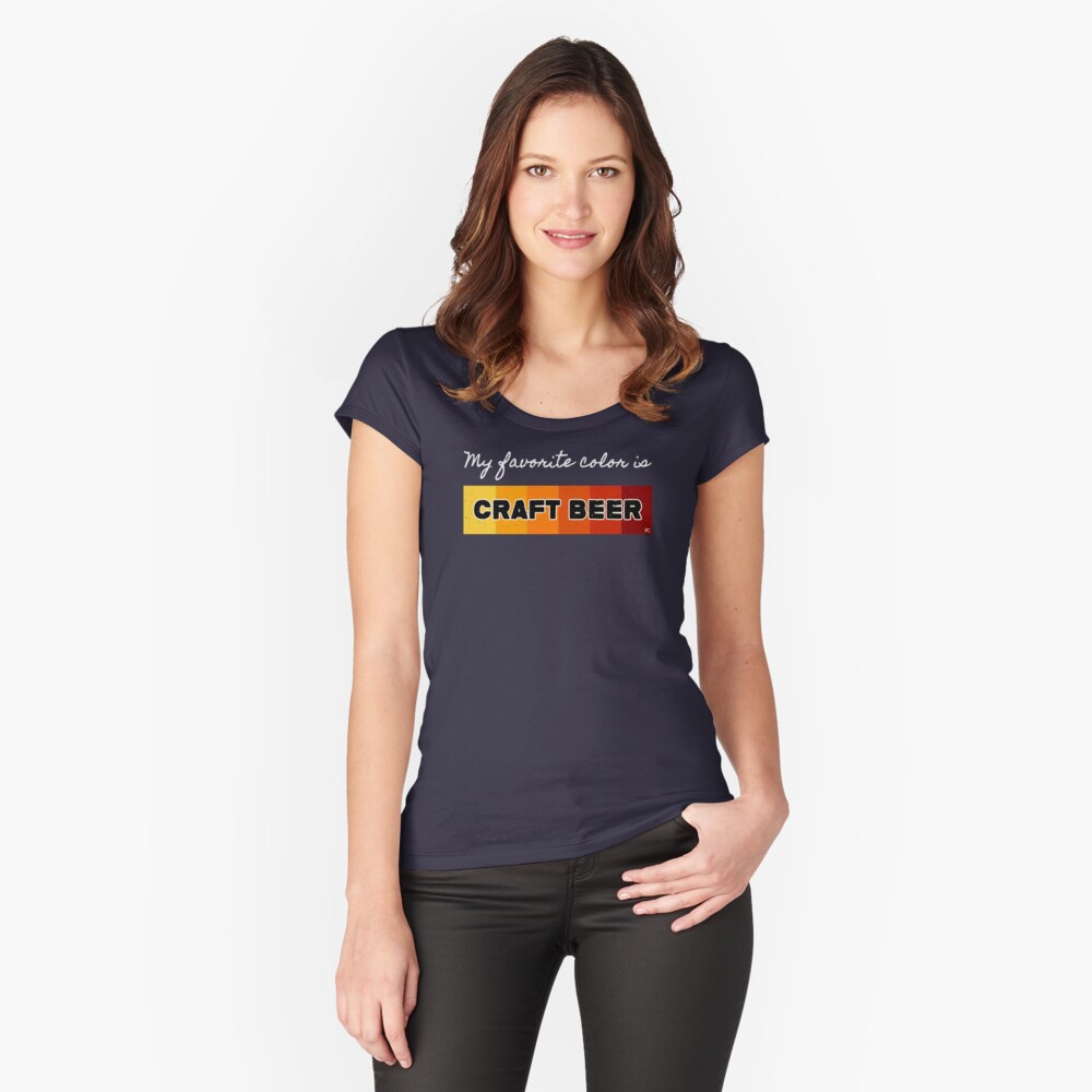 Item preview, Fitted Scoop T-Shirt designed and sold by PrintChutney.