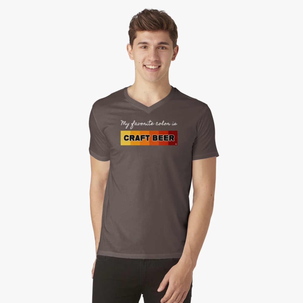 Item preview, V-Neck T-Shirt designed and sold by PrintChutney.